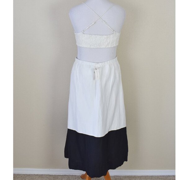 Maeve Colorblocked Contrast Midi Dress NEW - XL - Picture 5 of 10